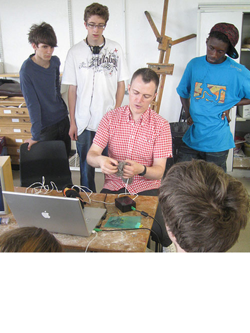Workshop at The BRIT School, London